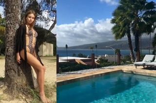 Skąpo odziana Oliwia Bieniuk pozdrawia z Oahu. Podobieństwo do Anny Przybylskiej uderzające! 