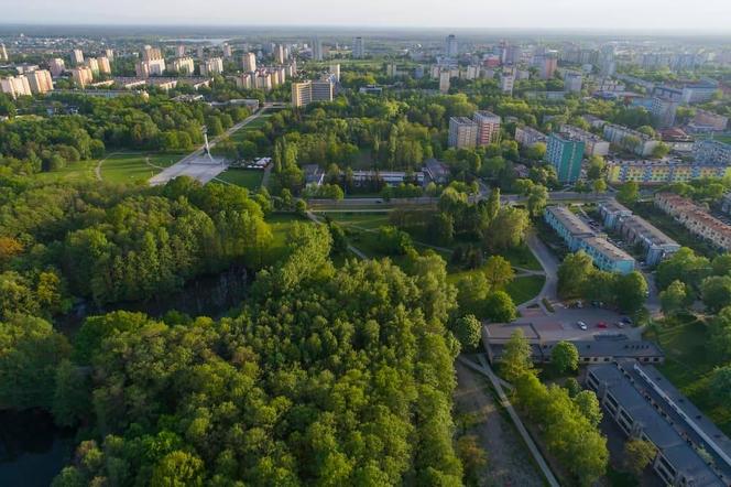 9. Tychy - 2223 ha lasów