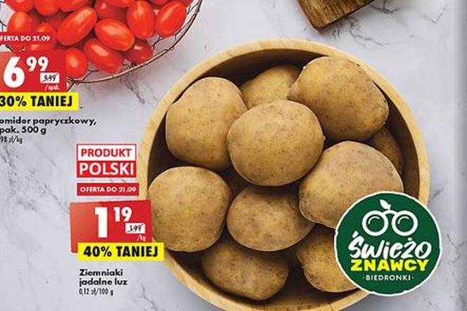 Biedronka promocje od 19.09
