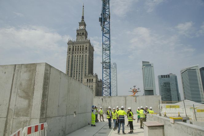 Budowa Muzeum Sztuki Nowoczesnej w Warszawie