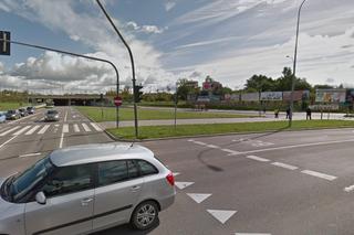 Skrzyżowanie ulic Popiełuszki z Hetmańską