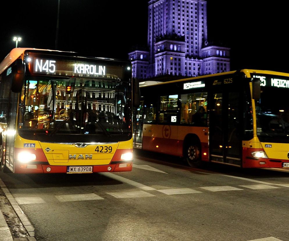 ZTM tnie komunikację w sylwestra i Nowy Rok. Tak pojadą autobusy, tramwaje i metro