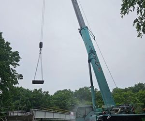 Powstaje nowa kładka nad Widawą we Wrocławiu. To część Odrzańskiej Trasy Rowerowej