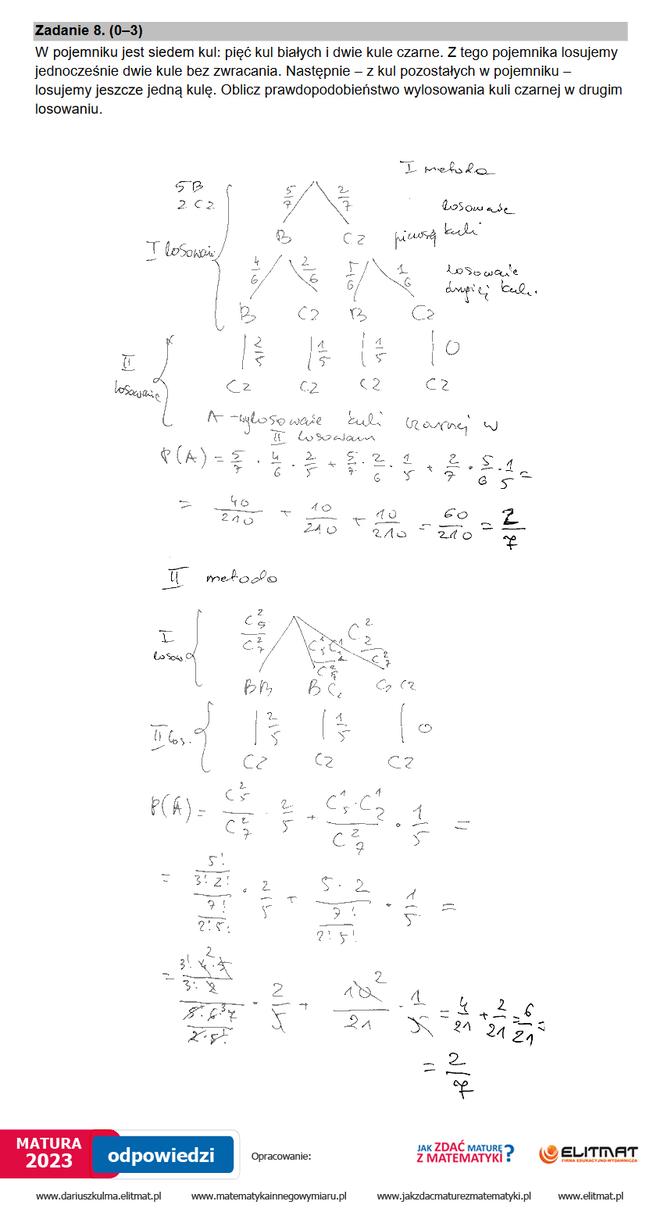 Matura 2023: matematyka rozszerzona. Arkusze CKE i odpowiedzi [Formuła 2015]