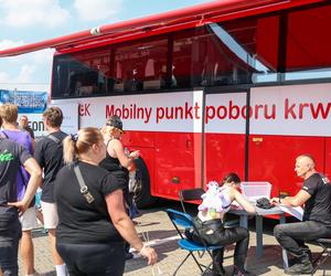 Parada motocyklistów w Dąbrowie Górniczej