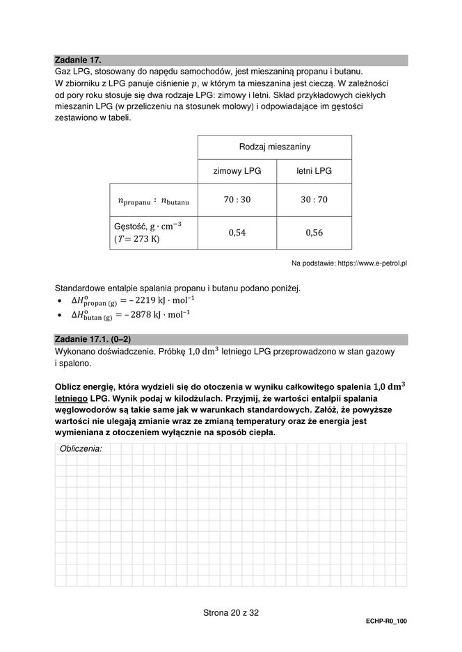 Matura 2025 chemia rozszerzona - arkusz CKE 16.05.2025 - Formuła 2015