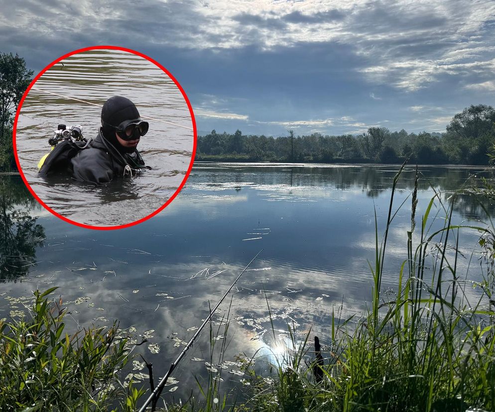 23-latek wyciągnięty martwy z jezioro Otomińskiego. Tragedia w niedzielne popołudnie 