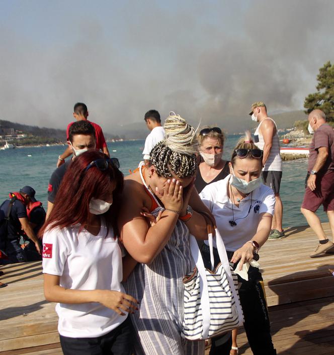 Wielkie pożary w tureckich kurortach!