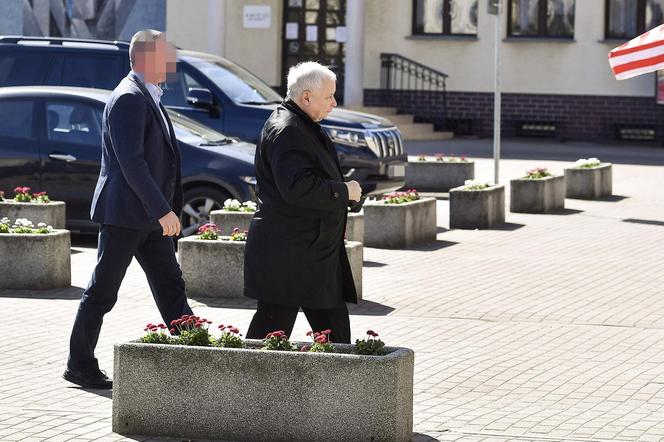 Tak Jarosław Kaczyński spędził Wielką Sobotę
