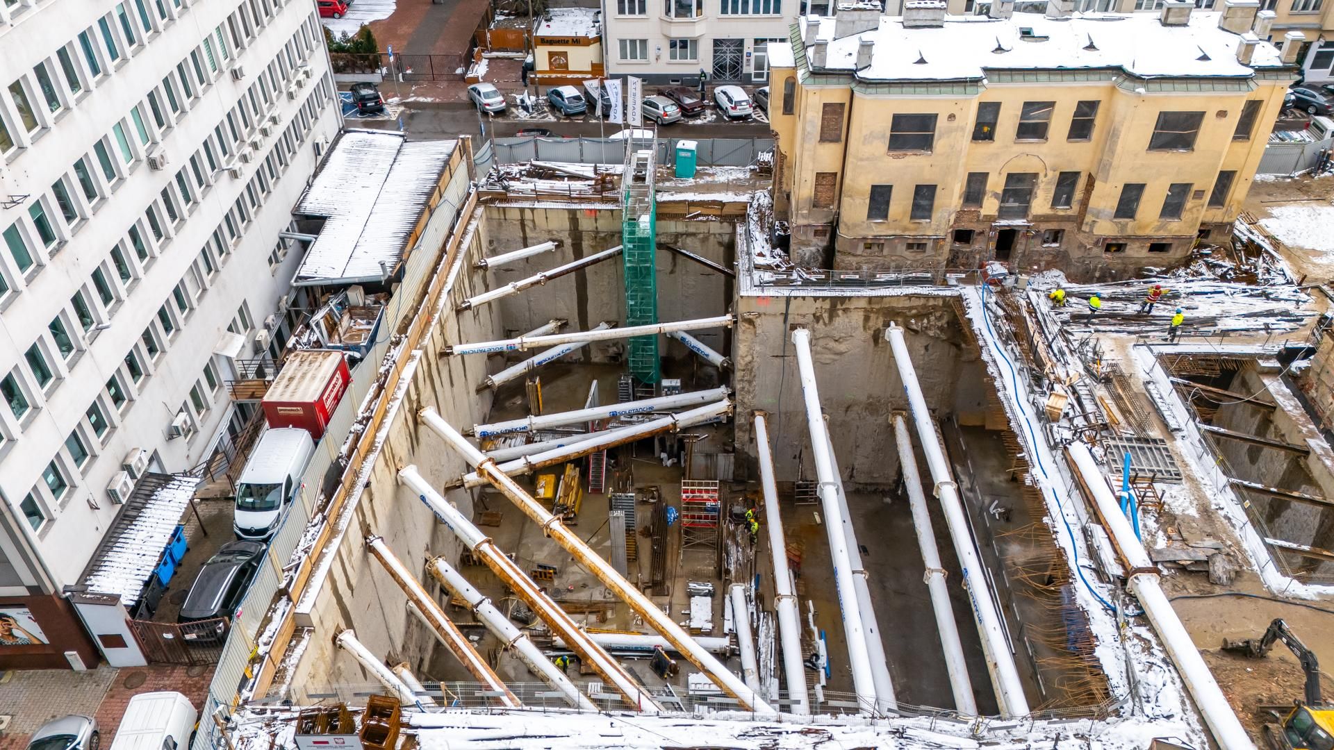 Budowa Muzeum Getta Warszawskiego 