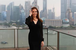 Angelina Jolie na premierze filmu Czarownica w Szanghaju