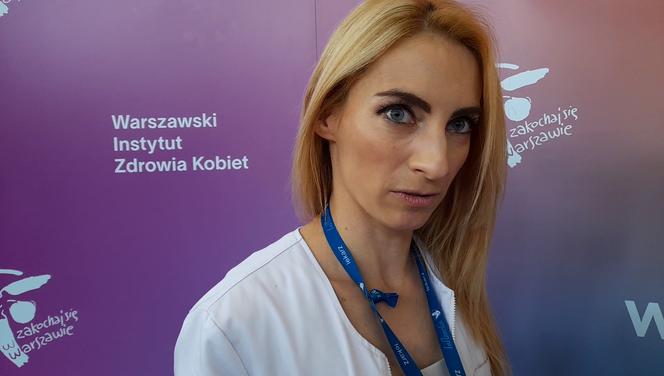 Emilia Gąsiorowska, ginekolog onkolog w Instytucie Zdrowia Kobiet