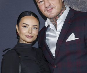 Artur Szpilka z narzeczoną Kamilą Wybrańczyk na premierze filmu Szpilka