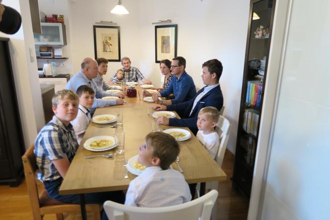 Premier zjadł obiad w Siemianowicach Śląskich