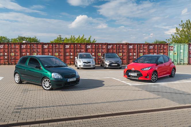 Toyota Yaris - cztery generacje auta segmentu B