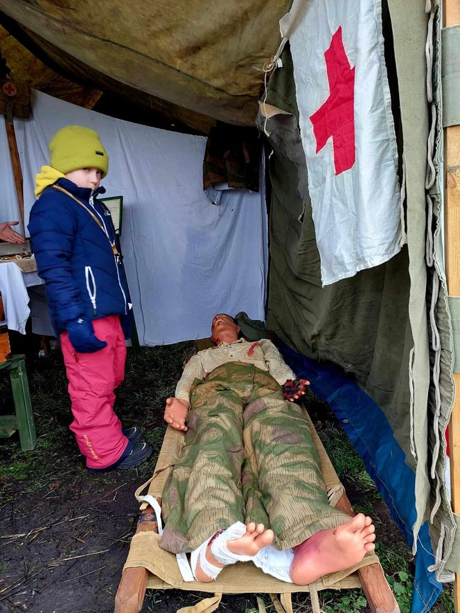 W Borównie Niemcy ostatkiem sił bronili się przed Rosjanami, dokładnie tak jak w lutym 1945 roku 