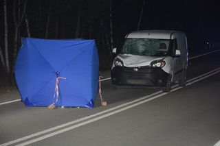 Tragiczny wypadek pod Jasłem. Mężczyzna szedł środkiem drogi i zginął! 