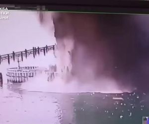 Ukraiński atak na most krymski