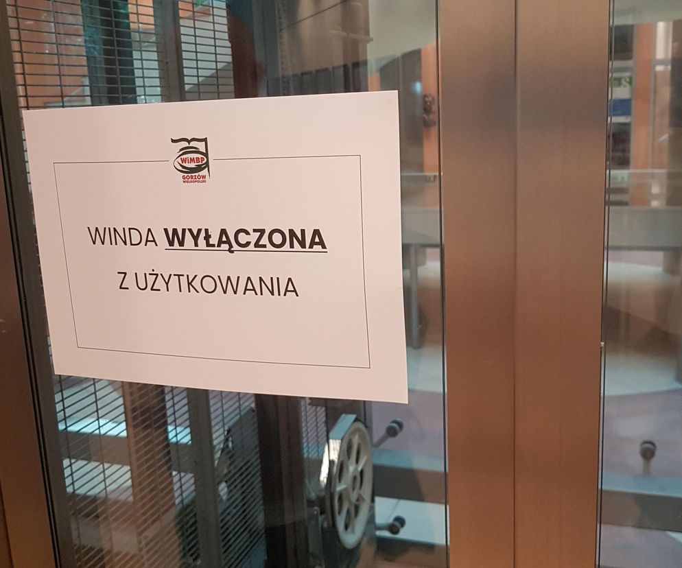 W bibliotece wreszcie wymienią windy
