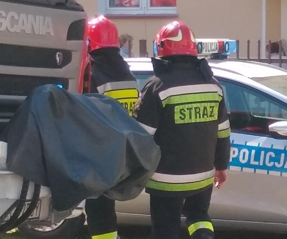 Naćpany 27-latek podpalił brata. Horror w Augustowie
