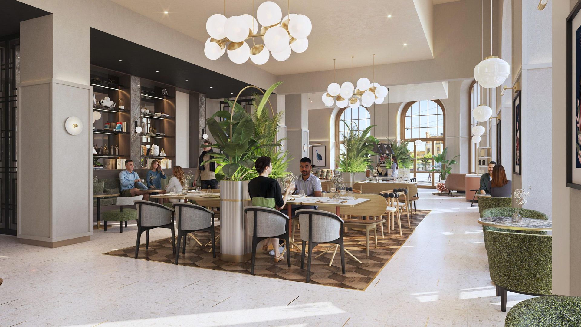 Wnętrza Grand Hotelu we Wrocławiu