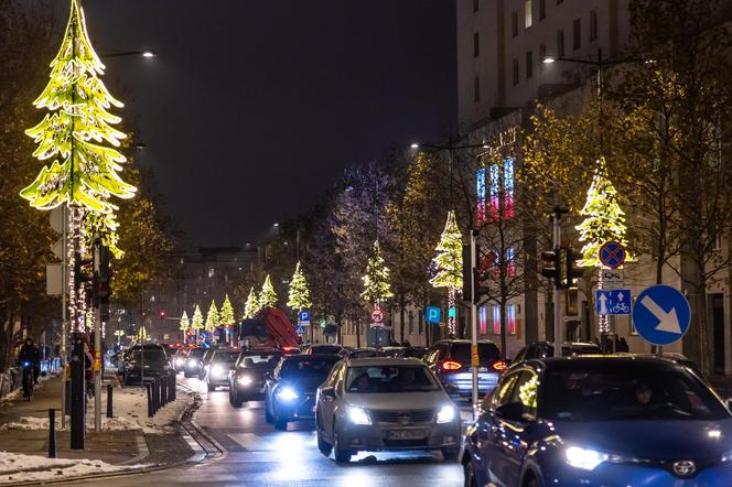 Świąteczna iluminacja Warszawy 2023