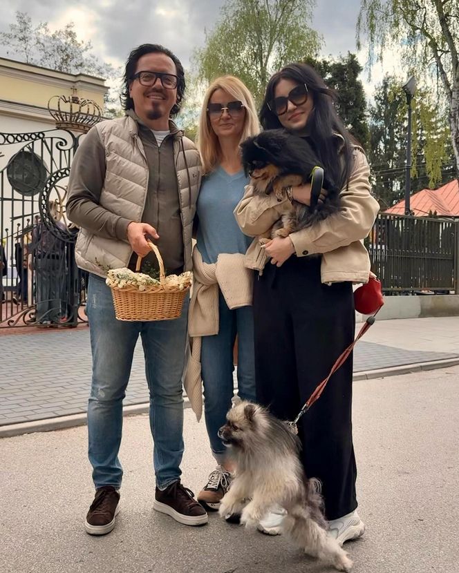 Wojciech Balczun z żoną