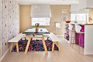 Mieszkanie w stylu nowoczesnym z elementami vintage