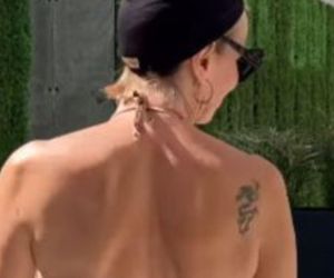 52-letnia Paulina Smaszcz odsłoniła plecy aż po… rozległy tatuaż