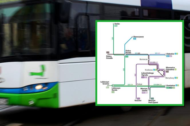 Zmiany w komunikacji autobusowej między Szczecinem i gminą Dobra