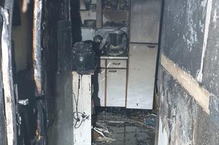 Potężny wybuch i pożar bloku. To była butla z gazem! 57-letka w ciężkim stanie