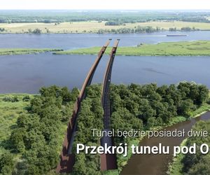 To będzie najdłuższy tunel w Polsce! Aż 5 km drogi pod rzeką, Nowa obwodnica Szczecina robi ogromne wrażenie