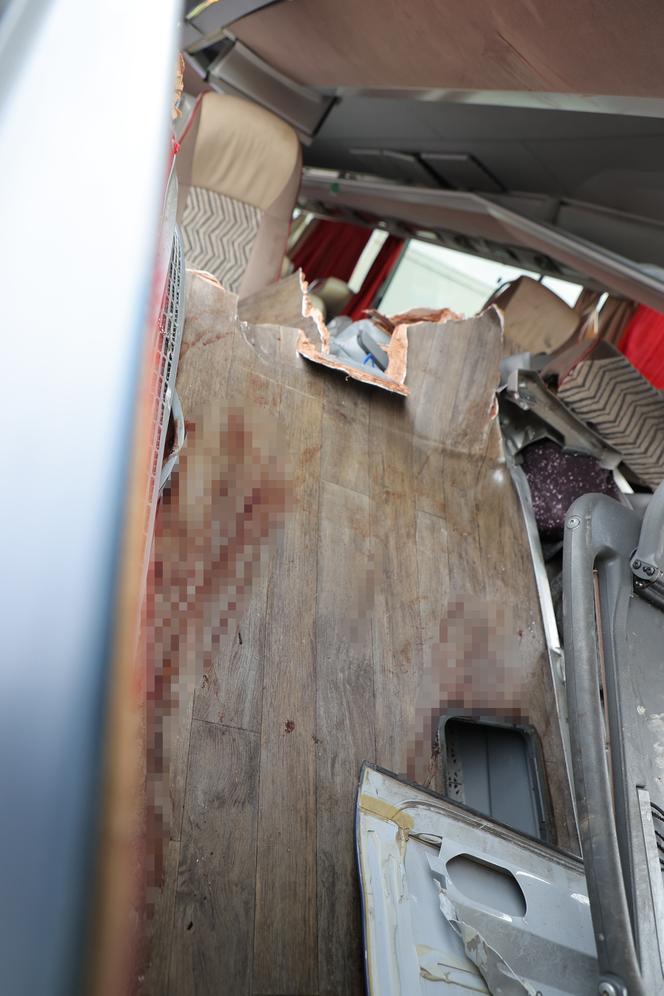 Chorwacja: Wnętrze polskiego autokaru jak miazga. To cud, że nie było więcej ofiar