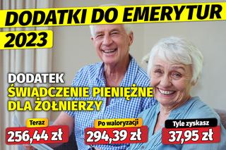 Dodatki do emerytur