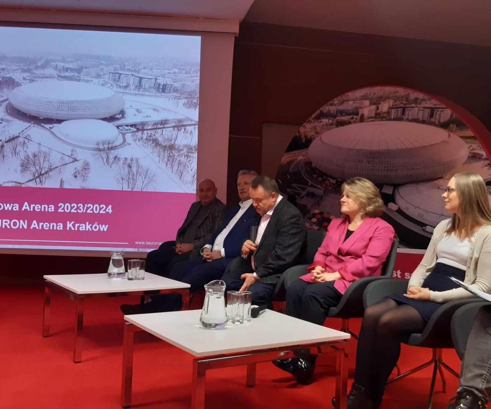 Konferencja w Tauron Arena Kraków