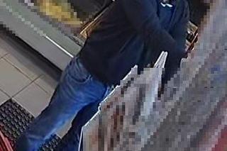 Nałogowy zdrapkowicz w oku kamery