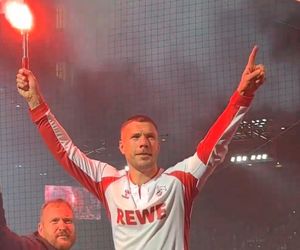 Lukas Podolski. Pożegnanie z kibicami w Kolonii