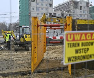 Wielkie zmiany na budowie nowej linii do Dworca Zachodniego. Tramwaje nie dojadą do pętli Banacha