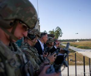 Andrzej Duda w Fort Stewart