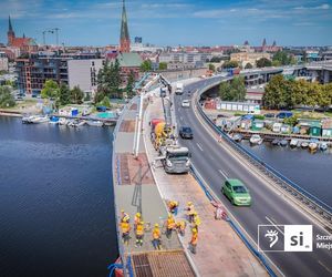 Beton leje się hektolitrami. Remont Trasy Zamkowej nabiera rozpędu