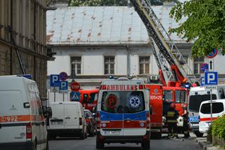 Kraków: Tragiczny pożar w kamienicy. Ewakuacja i akcja służb, jedna osoba nie żyje