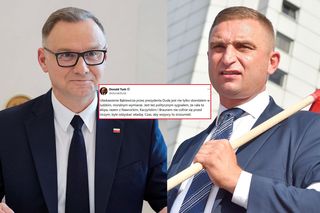 Duda ułaskawił Bąkiewicza, a Tusk grzmi o powrocie PiS!