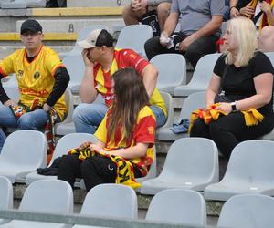 Korona Kielce - Ruch Chorzów. Zdjęcia kibiców na Suzuki Arenie