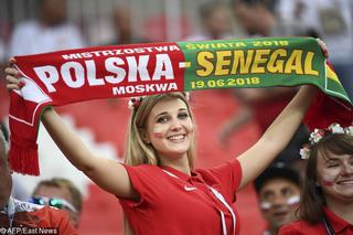 Piękne kibicki na trybunach wspierają Polaków