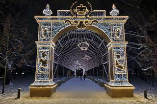 Królewski Ogród Światła przy pałacu w Wilanowie. Zachwycająca iluminacja!