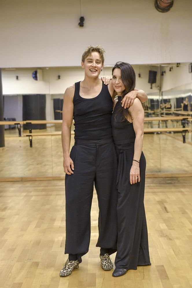 Trening do "Tańca z Gwiazdami" - Katarzyna Zillmann i Janja Lesar