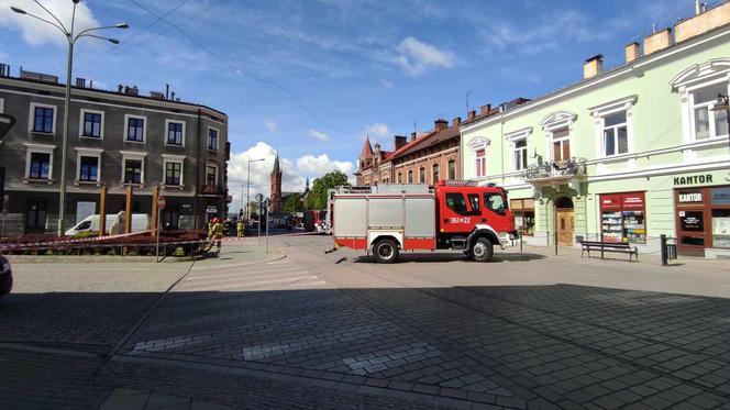 Tarnów. Ulica Krakowska została zablokowana z powodu alarmu bombowego