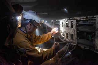 Zbigniew Ziobro w kopalni KWK BORYNIA