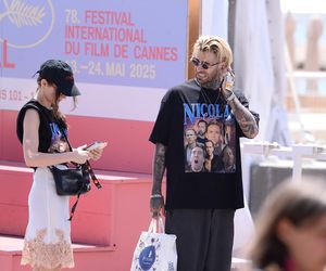 Martyna Byczkowska i Quebonafide w Cannes