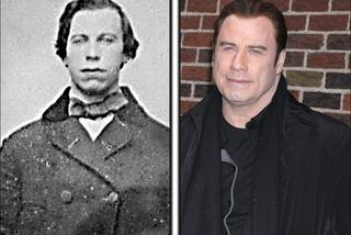 John Travolta żył w XIX wieku? Travolta jest wampirem?!